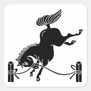 Tethered Soma horse Square Sticker