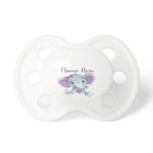 Baby elephant bib person; réalisé avec le nom