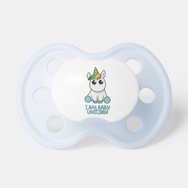 Tétine baby unicorne (Devant)