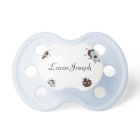 Bleu et bébé de coccinelle de Brown