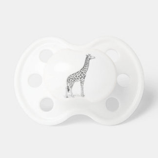 Tétine de bébé avec un Girraffe