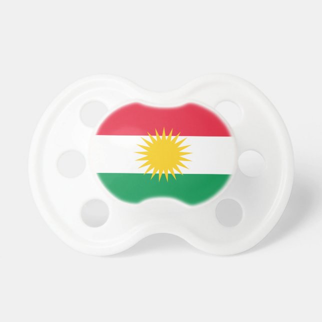 Tétine Drapeau du Kurdistan (Devant)