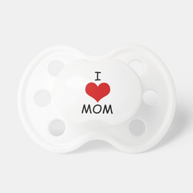 Tétine J'aime le simulacre de maman (Devant)