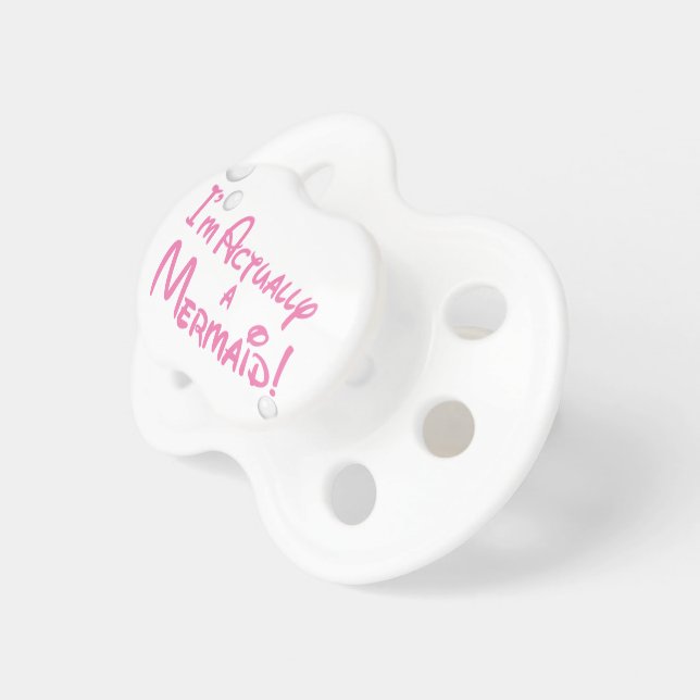 Tétine Je suis réellement une conception de sirène (Devant Droit)