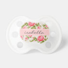 Monogramme floral Rose Vintage