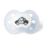 Voiture de police mignonne avec sirène