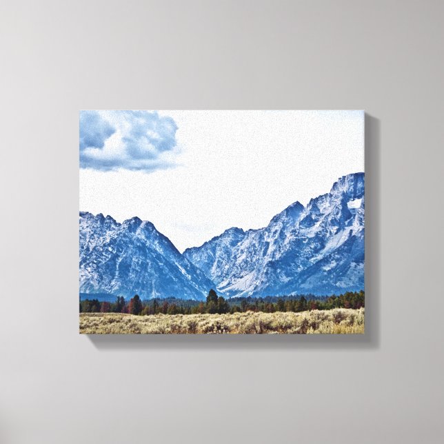 Teton 6976 canvas print (Front)