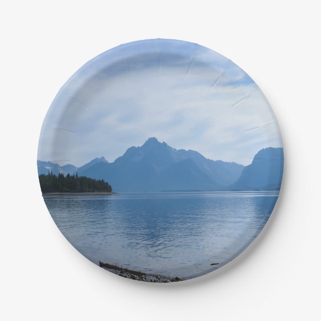 Teton Beauty Paper Plate (Front)