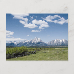 Teton Fence Postcard