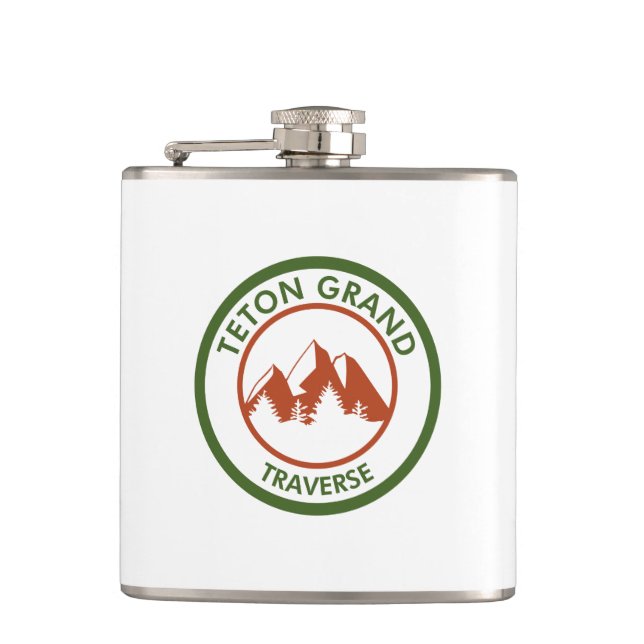 Teton Grand Traverse Hip Flask (Front)