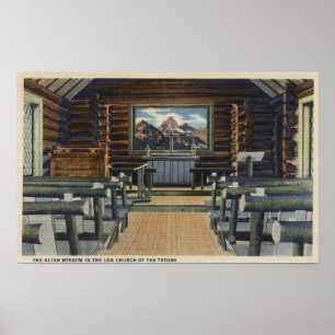 Teton National Park, WY - The Alter Poster