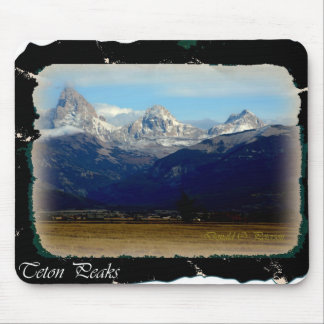 teton peaks mouse pad