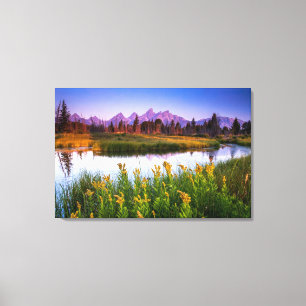 Teton Sunrise Canvas Print
