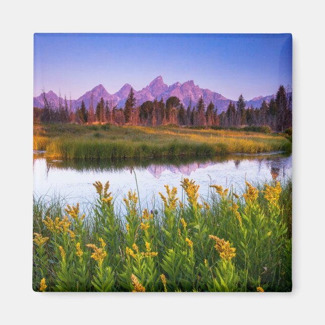 Teton Sunrise Magnet (Front)