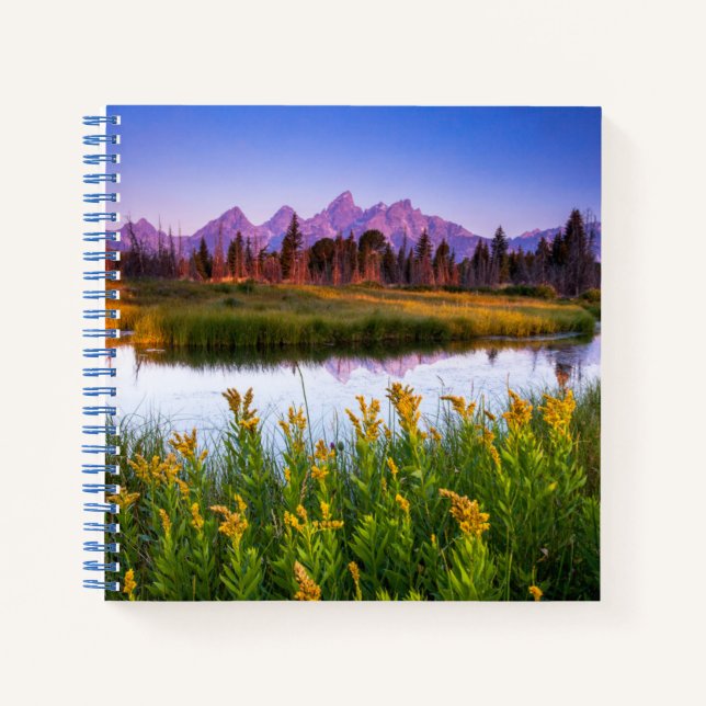 Teton Sunrise Notebook (Front)