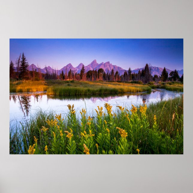 Teton Sunrise Poster (Front)