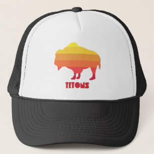 Tetons Bison Trucker Hat