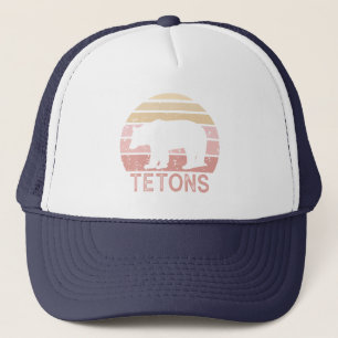 Tetons Retro Bear Trucker Hat