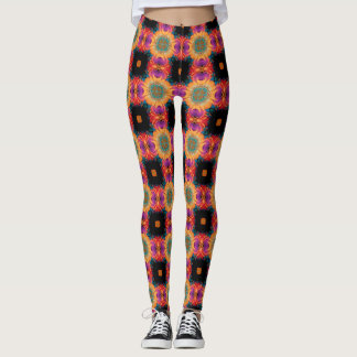 Tetra Colour Wild Pattern Leggings