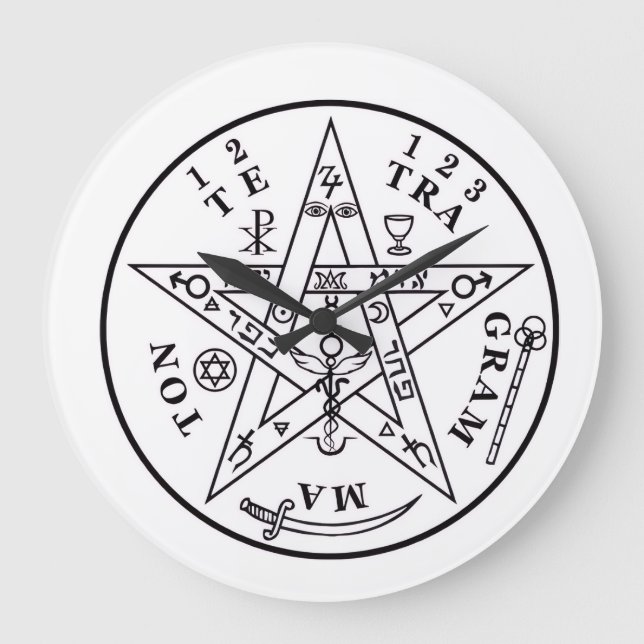 Tetragrammaton Large Clock (Front)