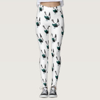 Tétras capercaillie Art Leggings