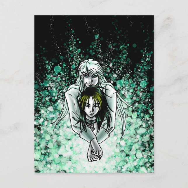 Tetsu and Tadashi Postcard (Front)