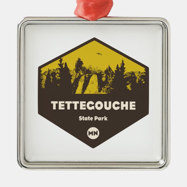 Tettegouche State Park, Minnesota Metal Ornament (Front)