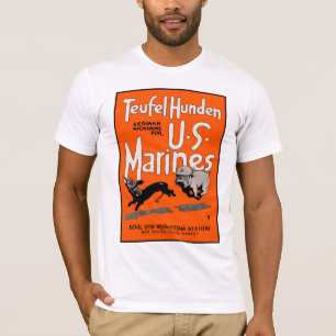 Teufel Hunden, Devil Dog Recruiting Station T-Shirt