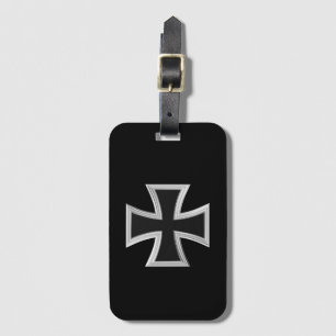 Teutonic cross luggage tag