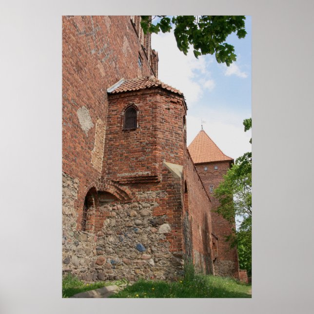 Teutonic Order Castle Neidenburg Poster (Front)