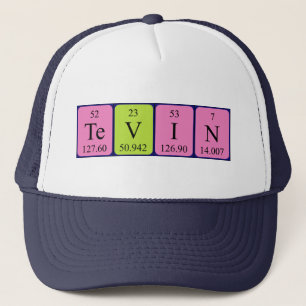 Tevin periodic table name hat