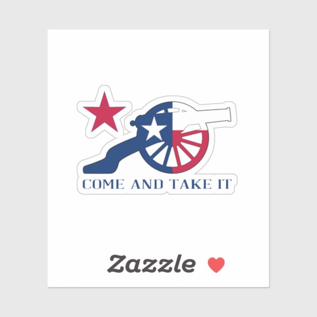 Texan Cannon Come And Take It (Sheet)