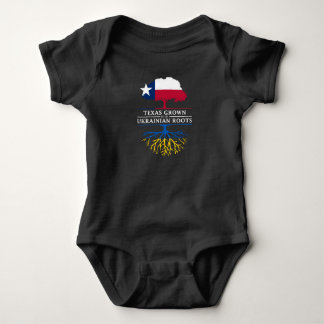 Texan Grown with Ukrainian Roots Baby Bodysuit