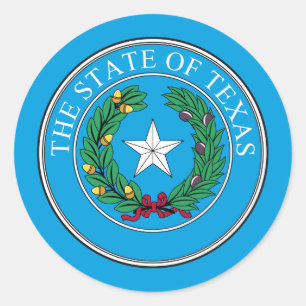 Texan Seal, Seal of Texas Sticker