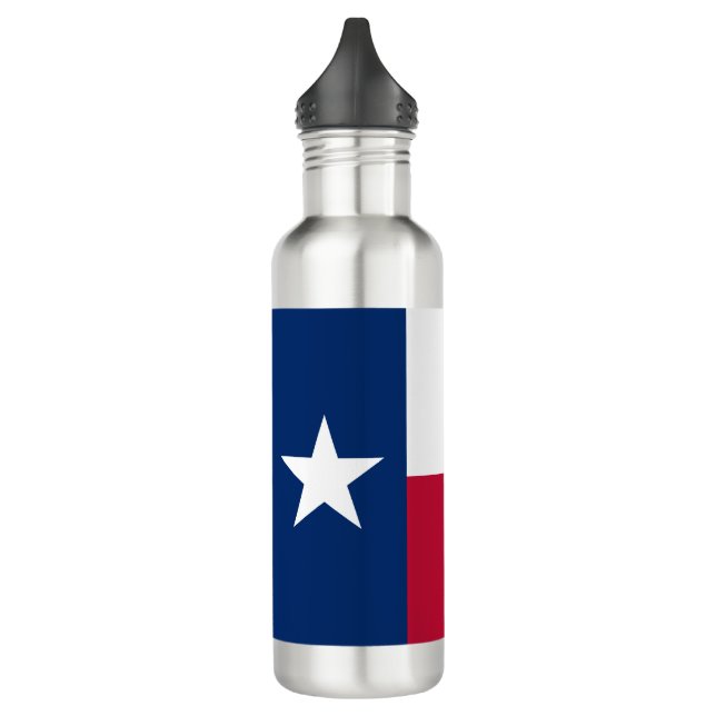 Texan State Flag (Texas) 710 Ml Water Bottle (Left)