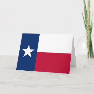 Texan State Flag (Texas) Card