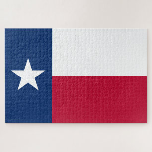 Texan State Flag (Texas) Jigsaw Puzzle