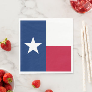 Texan State Flag (Texas) Napkin