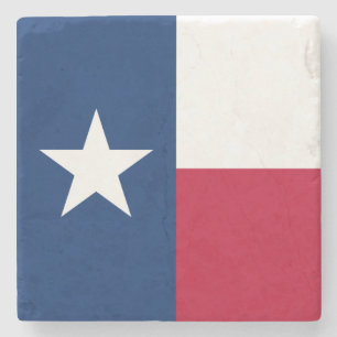 Texan State Flag (Texas) Stone Coaster