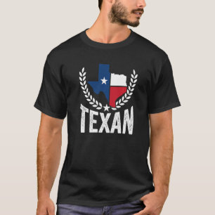 Texan Texas Patriotic Sayings Pride T-Shirt
