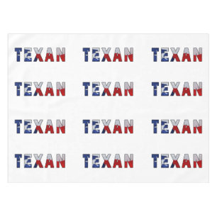 Texan Waving Flag Tablecloth