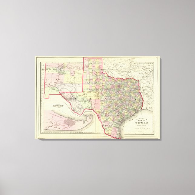 Texas 12 canvas print (Front)