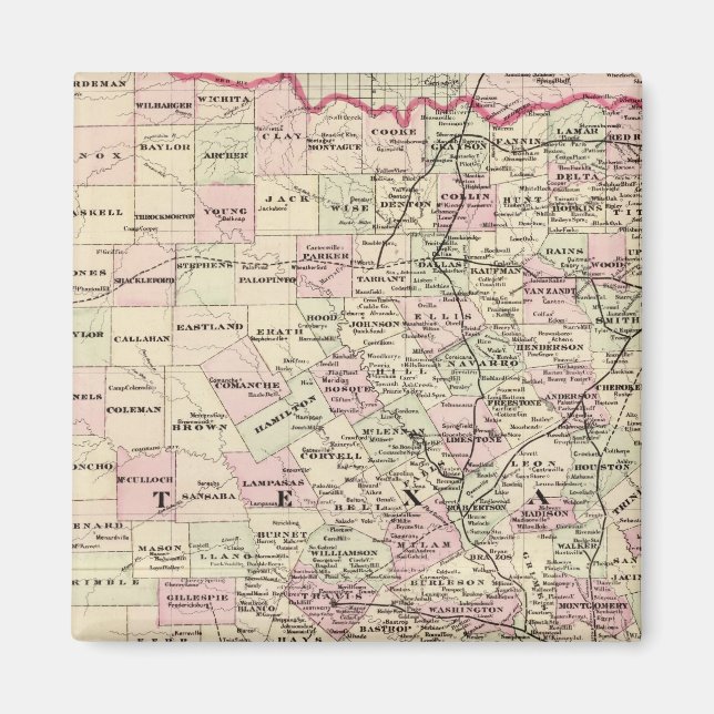 Texas 12 magnet (Front)