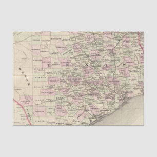 Texas 12 tissue paper
