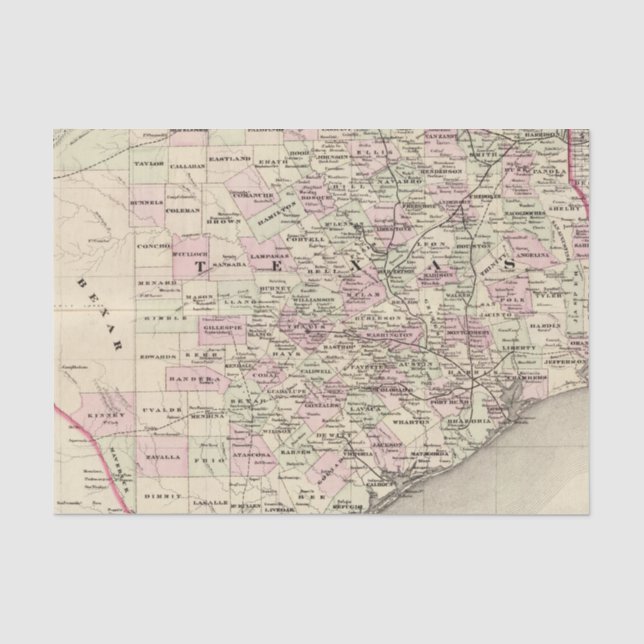 Texas 12 tissue paper (Front)