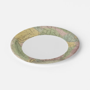 Texas 14 paper plate