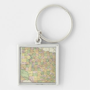 Texas 15 keychain