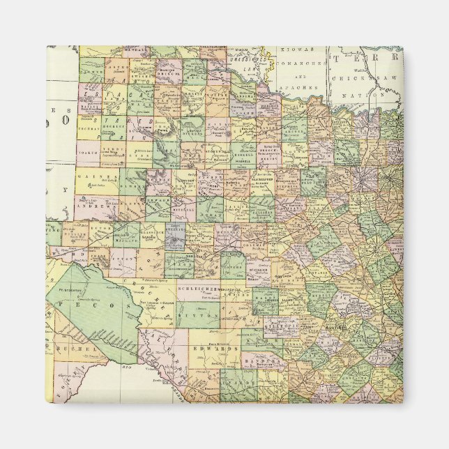 Texas 15 magnet (Front)