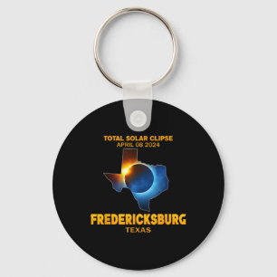 Texas 2024 Total Solar Eclipse Keychain