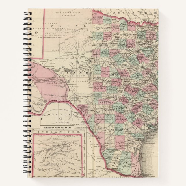 Texas 5 notebook (Front)